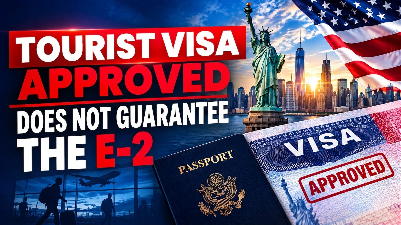 Close-up of a U.S. passport, representing a past immigration issue relevant to E-2 visa applicants